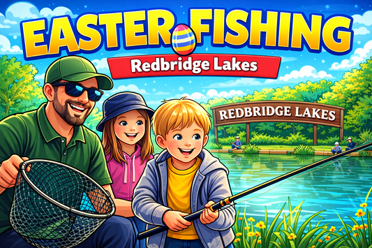 Learn to fish this Easter holidays at our new venue Redbridge Lakes!