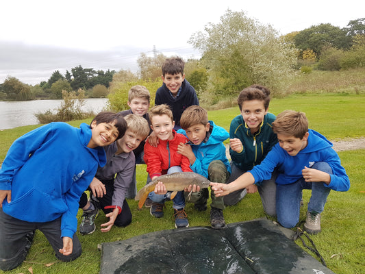 Beginners Fishing Lessons at Puddledock farm, Upminster